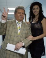 Mikhail Poplavsky and Diana Dorozhkina