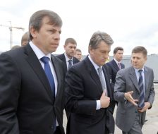 Viktor Yushchenko and Ivan Vasyunik
