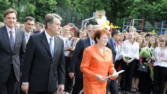 Viktor Yushchenko and Anna Sazonenko