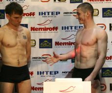 Salambek Baysangurov and Andrey Monakhov