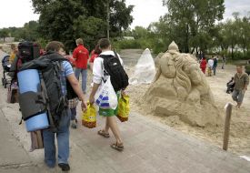 Піщані скульптури