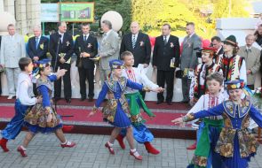 Церемонія відкриття сполучення Львів-Краків-Вроцлав