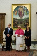 Бенедикт ХVI, Віктор Ющенко та Катерина Ющенко