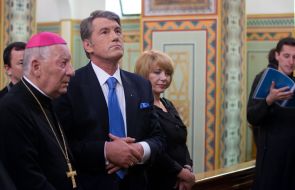 Viktor Yushchenko and Yekaterina Yushchenko