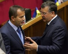 Андрій Клюєв та Анатолій Гриценко