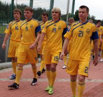 Grigory Yarmash, Vladimir Gomenyuk, Maksim Kalinichenko and Ruslan Rotan