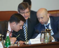 Aleksandr Turchinov and Grigoriy Nemyrya
