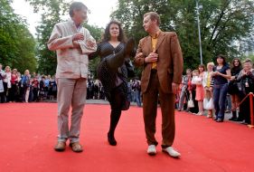 Boris Barskiy, Ruslana Pisanka and Georgiy Deliev