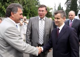 Yuriy Lutsenko, Anatoliy Gritsenko and Rashyd Nurgaliev