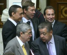 Nikolay Martynenko, Sergey Sobolev and Nikolay Tomenko