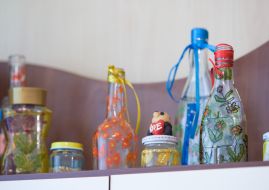 Pictures of charitabkle center foster childs