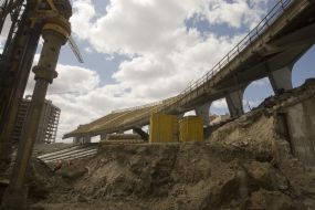 ”Olympiyskiy” stadium reconstruction