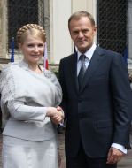 Yulia Timoshenko and Donald Tusk