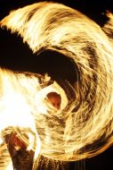 Участница фестиваля огня ”Kiev FIRE Fest-2009”