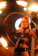 Участница фестиваля огня ”Kiev FIRE Fest-2009”
