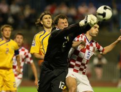 Vedran Corluka, Andrey Pyatov and Dmitriy Chigrinsky