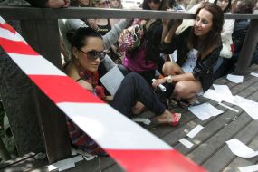 Participants of the casting for ”Factory of stars-3”