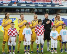 Ukraine national soccer team players