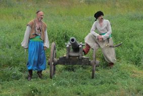 Актеры на съемочной площадке