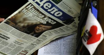 Yuliya Timoshenko and Viktor Yanukovich