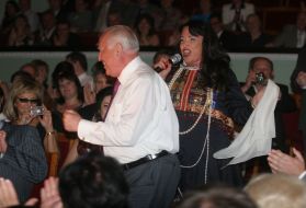 Viktor Chernomyrdin and Nadezhda Babkina