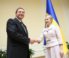 Yuliya Timoshenko and Sergey Sidorsky