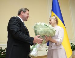 Yuliya Timoshenko and Sergey Sidorsky