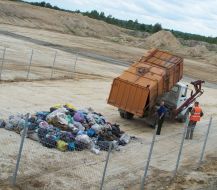 Полигон твердых бытовых отходов в Новоград-Волынском