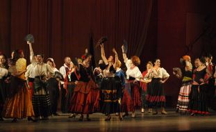 “Carmen” theatrical scene