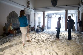 Opening ceremony of the Ukrainian pavilion on Venetian biannual exhibition festival