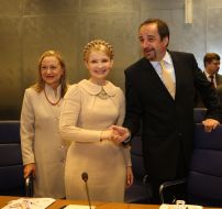 Ян Кохут, Беніта Ферреро-Вальднер та Юлія Тимошенко