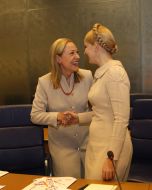 Benita Ferrero-Waldner and Yuliya Timoshenko