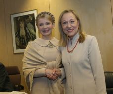 Benita Ferrero-Waldner and Yuliya Timoshenko