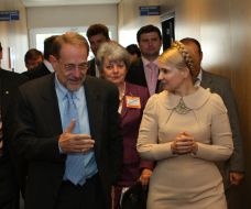 Хавьер Солана и  Юлия Тимошенко