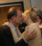 Хавьер Солана и  Юлия Тимошенко