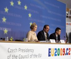 Ян Кохут и  Юлия Тимошенко