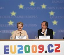 Ян Кохут и  Юлия Тимошенко