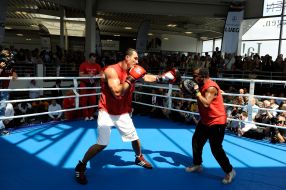 Владимир Кличко и Эмануэль Стюард