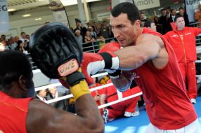 Владимир Кличко и Эмануэль Стюард