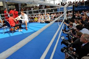 Владимир Кличко и Эмануэль Стюард