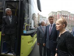 Yuliya Timoshenko and Vladimir Novitskiy