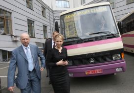 Yuliya Timoshenko and Aleksandr Turchinov