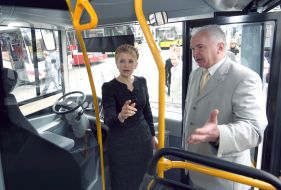 Yuliya Timoshenko and Yuriy Plechun