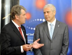 Viktor Yushchenko and Boris Tadich
