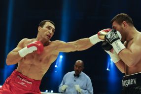 Володимир Кличко та Руслан Чагаєв