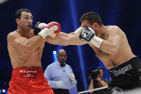 Володимир Кличко та Руслан Чагаєв