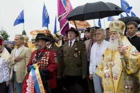 Participants of 358th anniversary of battle under Berestechko celebration