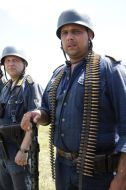 Participants of the first day of Great Patriotic war reconstruction