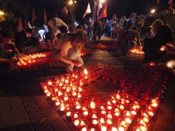 Odessa’s habitants kindle candles