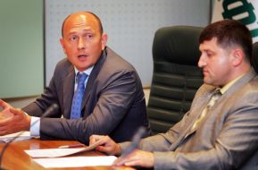 Igor Didenko and Aleksandr Lazorko